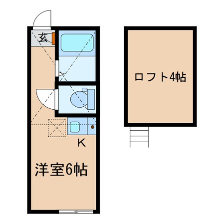 天王町駅 徒歩8分 1階の物件間取画像